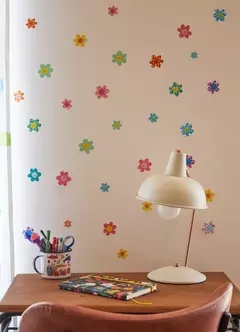 Adesivo de Parede Infantil Mooui - Happy flowers na internet