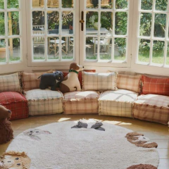 Puff tear 40 x 40 x 20 cm - 3 opções de cores