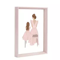 Quadro Bailarina Mãe e Filha na internet