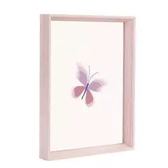 Quadro Borboleta Lilás com fundo branco - loja online