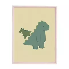 Quadro Dinossauro brincando - comprar online