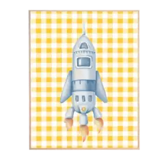 Quadro Foguete (moldurar) - comprar online