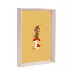 Quadro Ratinho no Cogumelo na internet