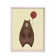 Quadro Urso com balão - comprar online