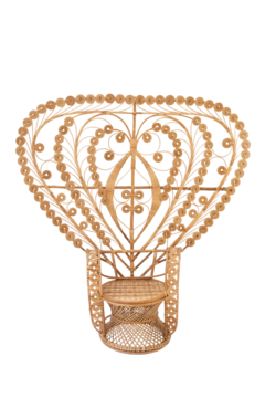 Cadeira Majestade em fibra natural - comprar online