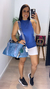 BOLSA TRANSVERSAL AZUL CLARO - Nathália Ramos Store
