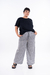 Pantalón Rita Wide Leg Gris - comprar online