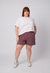 Bermuda Mary Jane Morado - comprar online