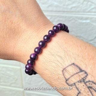Pulseira esfera de Ametista
