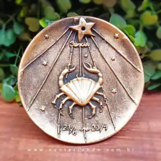 Incensário signo de câncer