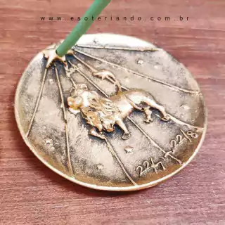 Incensário signo de leão