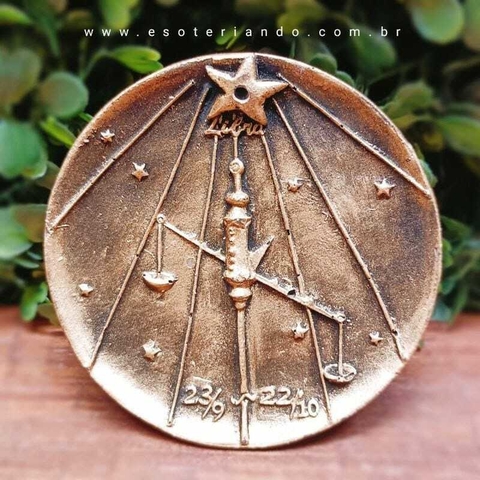 Incensário signo de Libra