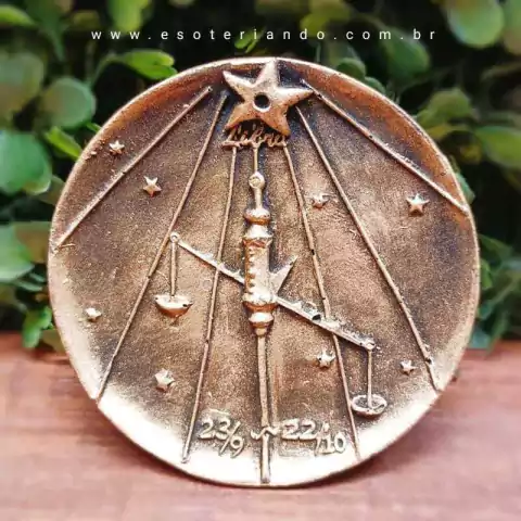 Incensário signo de Libra