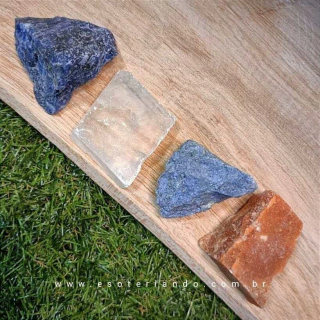 Kit de cristais para foco e atenção ideal para o ambiente
