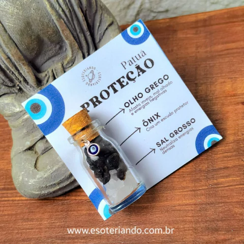 Patuá Guardião Celestial de proteção