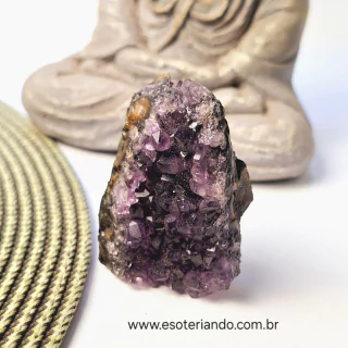 Drusa de Ametista pequena 67g - Qualidade super Extra | Cristal da transmutação | peça única