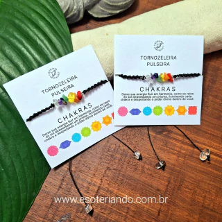 Pulseira Tornozeleira chakras - Deixe sua energia fluir em harmonia