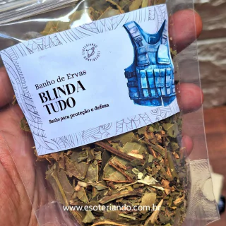 Banho de ervas Blinda Tudo - para proteção e defesa