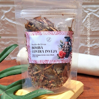 Banho de ervas Bomba Contra Inveja