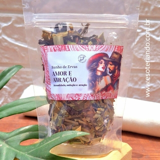 Banho de ervas para amor e atração