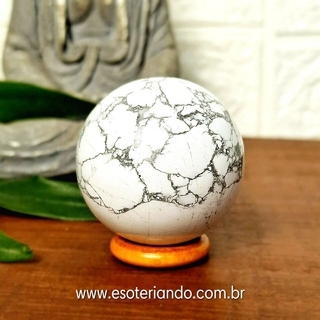 Esfera de Howlita 100% natural - 162g