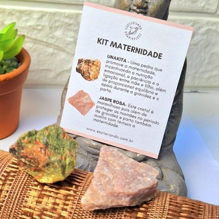 Kit Pedras brutas para Maternidade e gestação