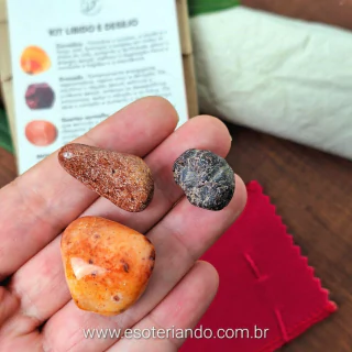 Kit pedras para Libido e desejo