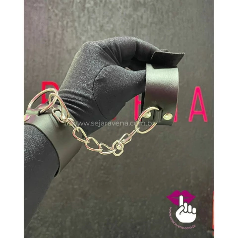 Algema Bracelete Ajustável Preta - comprar online