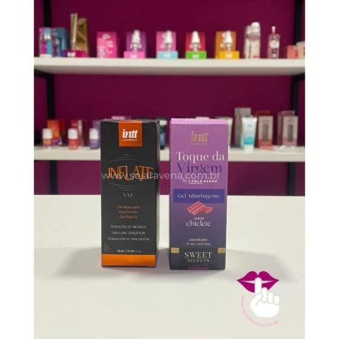 Kit Encaixe Perfeito — Inflate Masculino Intt + Secret Adstringente Intt - comprar online