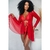 Roby Tule Princesa Premissa Vermelho - comprar online