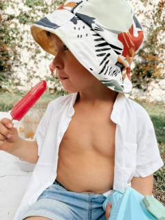 PILUSO REVERSIBLE ANIMALES/LIMA - comprar online