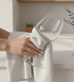 PACK DE 3 REPASADORES DE ALGODÓN BLANCOS - tienda online