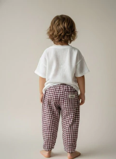 PANTALON BAGGY CUADRILLE BORDO