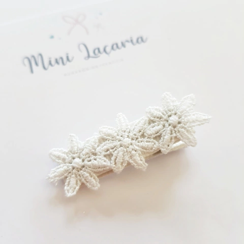 Mini Hairclip Flores MINI | offwhite