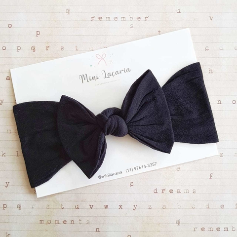 Turbante Luísa | Preto
