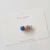 Mini Hairclip Pompons Lã | jeans azul claro - comprar online