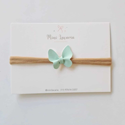 Borboletinha | verde água