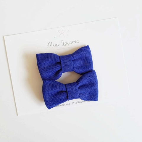 Laço Florença M | parzinho | azul royal