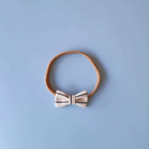 Laço Florença P | Linho | listrado