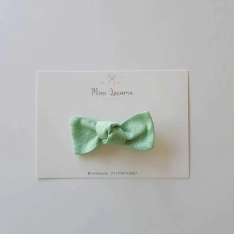 Laço Dakota M | Linho | Menta