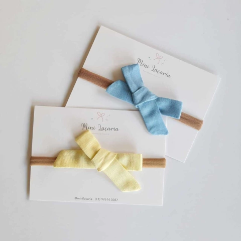 Laço Paris P | Azul médio