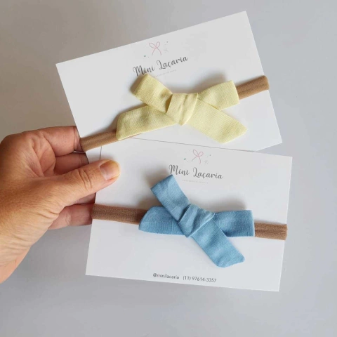 Laço Paris P | Amarelinho