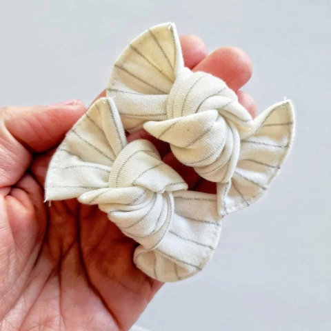 Parzinho C. | Branco com Prateado