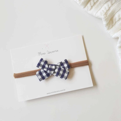 Laço Montreal Mini | Vichy Marinho
