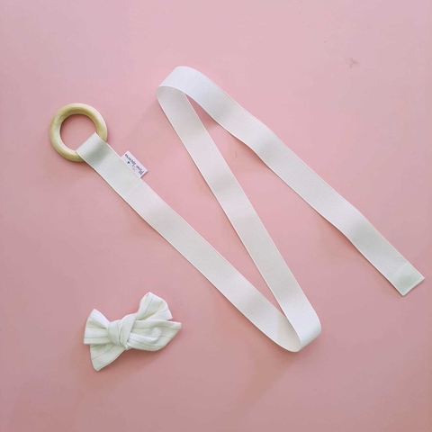 Porta-laços Gigi | offwhite