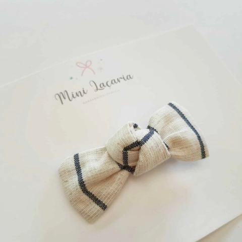 Laço Dakota M | Linho | Listras