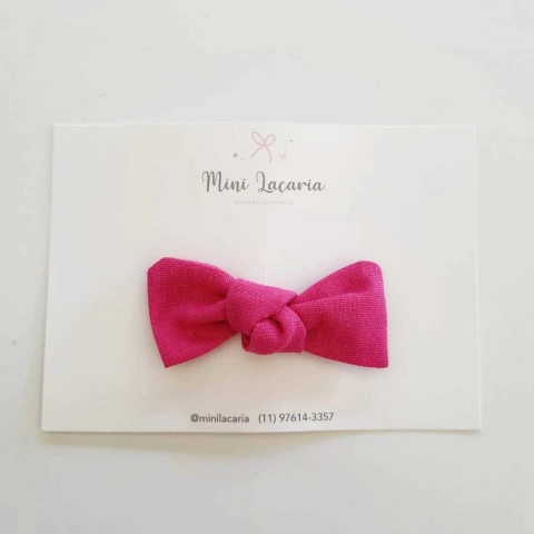 Laço Dakota M | Linho | Pink