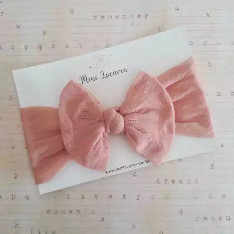 Turbante Luísa | Rosé Claro