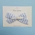 Laço Paris M | Listrado Azul e Branco - comprar online