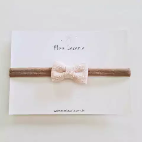 Laço Florença Mini | linho chic